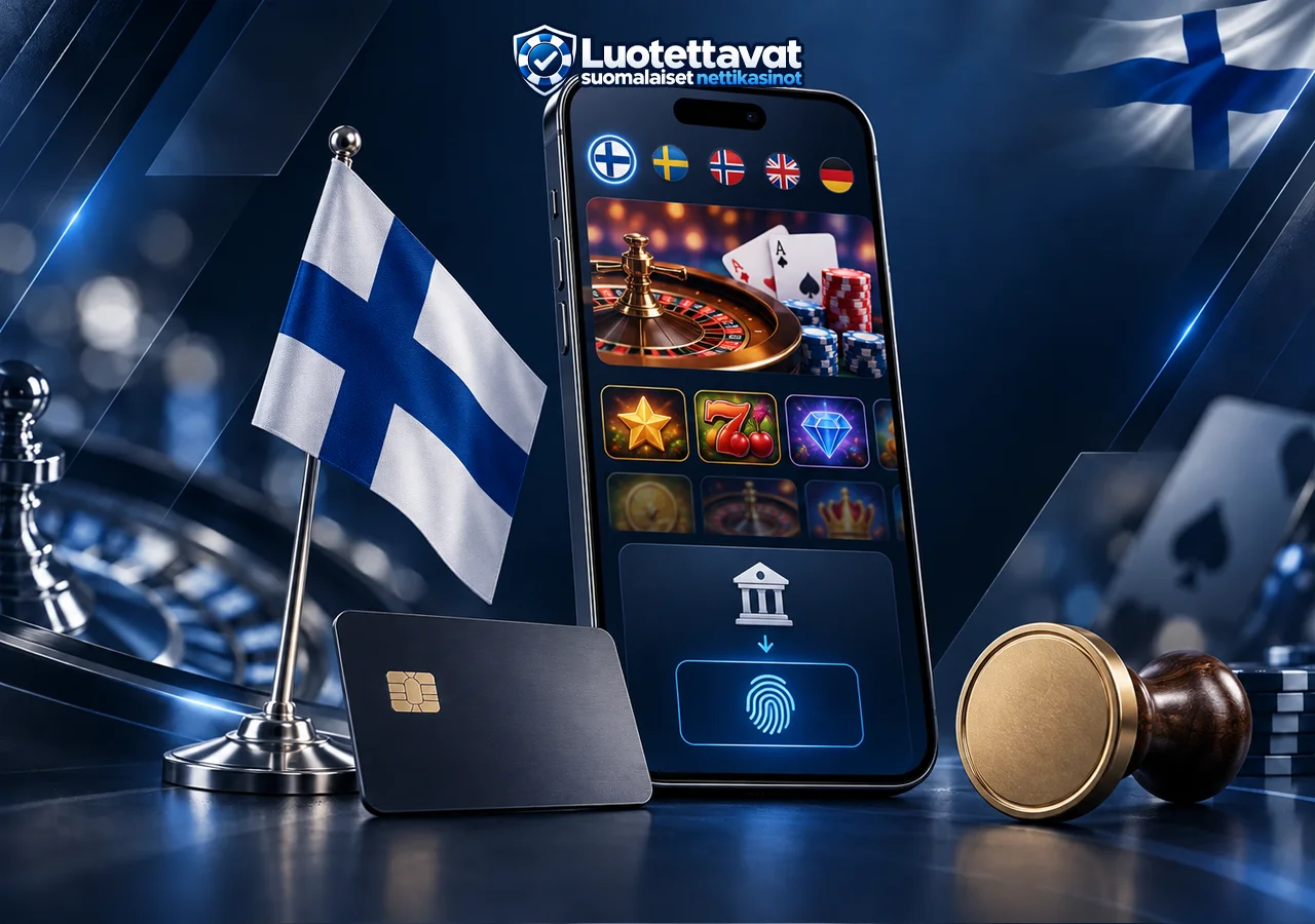 Suomalainen nettikasino tarjoaa monipuolisia pelejä, selkeän rekisteröitymisen ja suomenkielistä tukea.